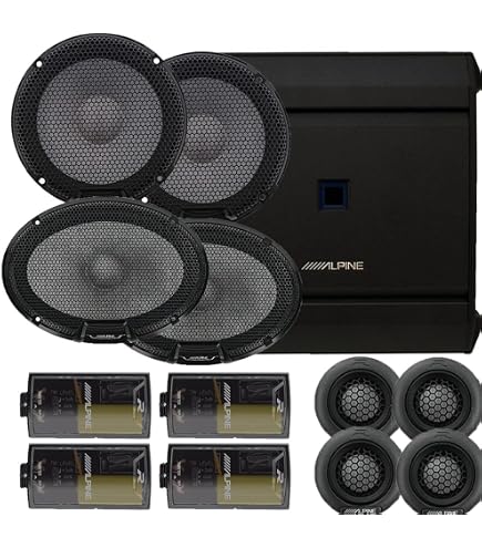 Amazon.com: ALPINE 17cm Separate 2-way Speaker DDL-R170S : Electronics